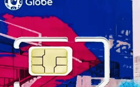 东南亚菲律宾Globe手机电话卡海外APP注册接码实体卡出国跨国留学生国际旅游手机卡,可续费充值续期