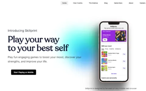 Skillprint：AI与超休闲游戏结合的“MBTI”，让游戏同时做到解压和认清自己两件事 |「游戏技术与游戏进化」集