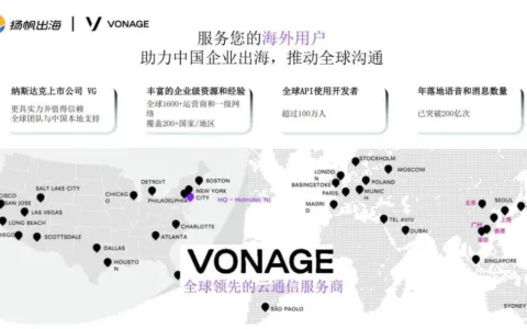 VONAGE 客户方案专家 龙伟东：《洞悉海外用户沟通偏好 提升产品与用户运营》