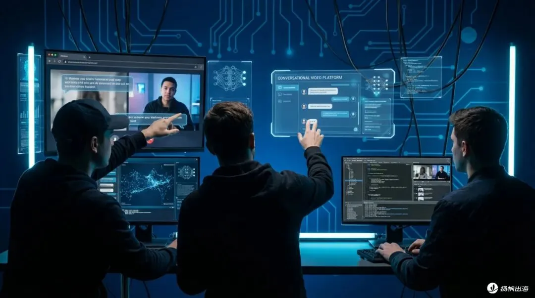 伯克利辍学生、部队志愿者、中东背包客，三位“00后”华人做出世界首个“对话式视频”