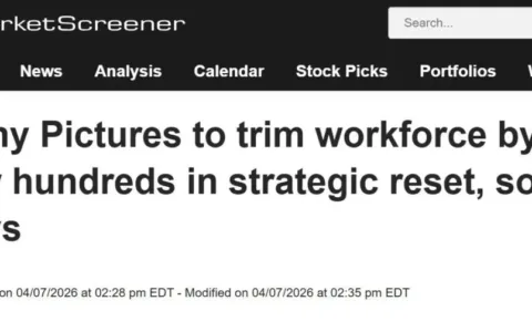 索尼影业启动战略重组，裁员数百人押注游戏IP与动漫新赛道