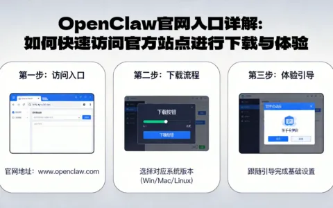 OpenClaw官网入口详解：如何快速访问官方站点进行下载与体验