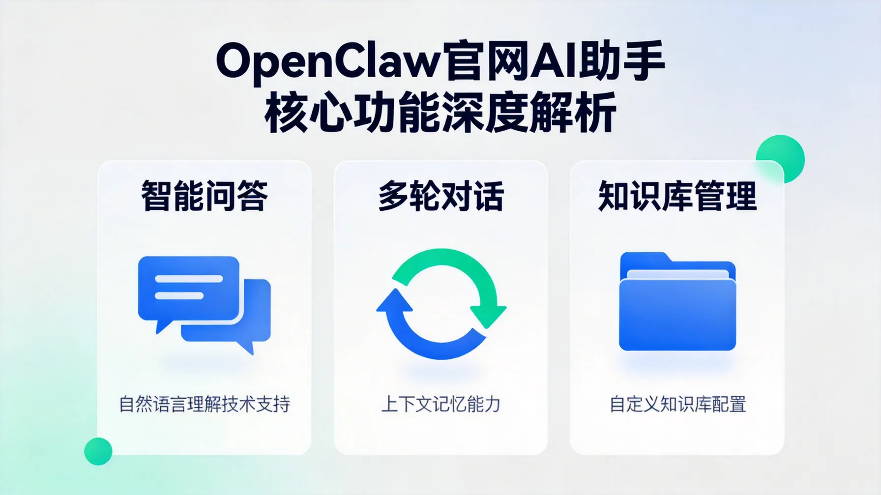 OpenClaw官网AI助手核心功能深度解析 概念示意图